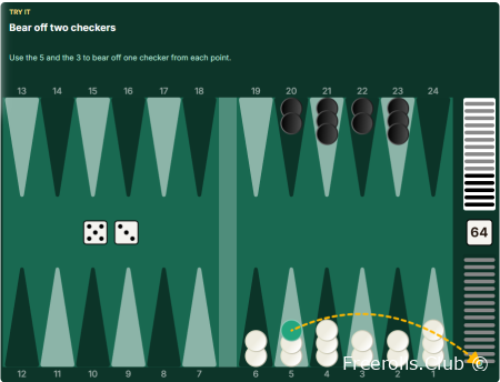 Backgammon: Bearing Off