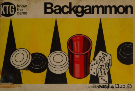 BOOK - 1975 - Backgammon by Copeland, W. H