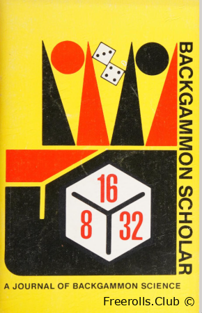 BOOK - 1982 - The Backgammon Scholar: A Journal of Backgammon Science