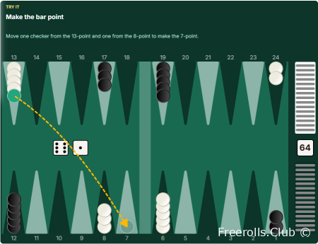 Best Backgammon Opening Moves