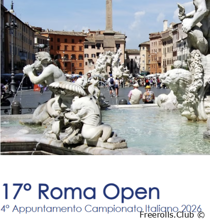 Sep 4-6.......*CNB: 17th Rome Open